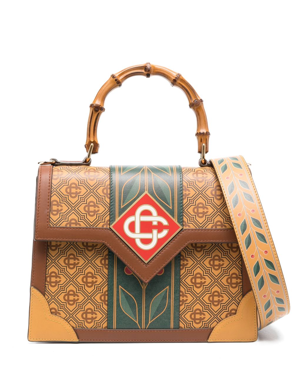 Casablanca Jeanne tote bag - Brown von Casablanca