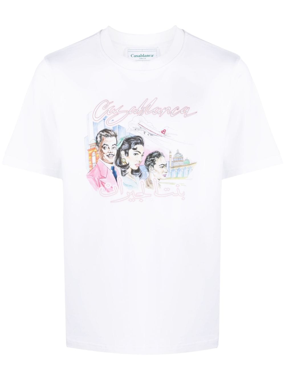 Casablanca La Liaison printed T-shirt - White von Casablanca