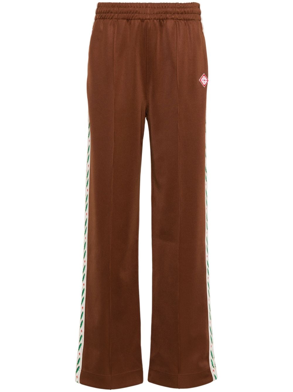 Casablanca Laurel straight-leg track pants - Brown von Casablanca