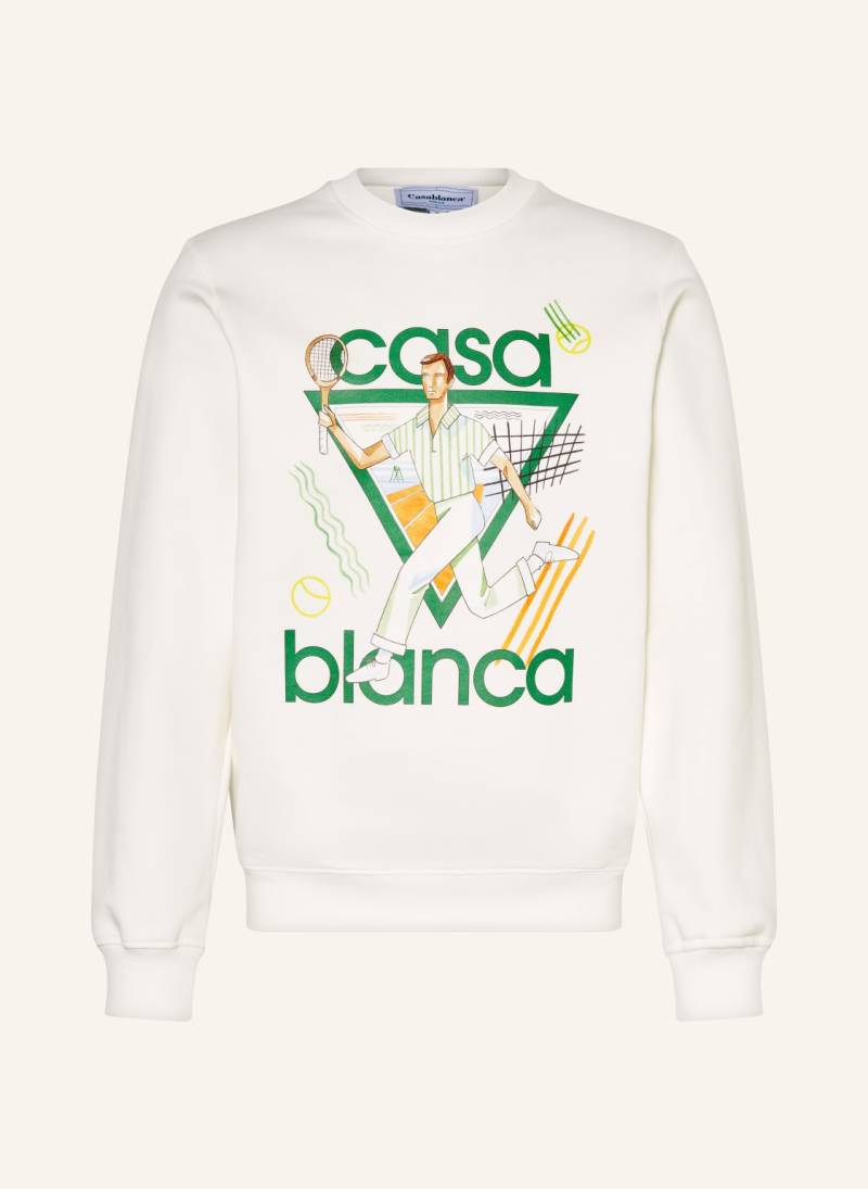 Casablanca Sweatshirt weiss von Casablanca