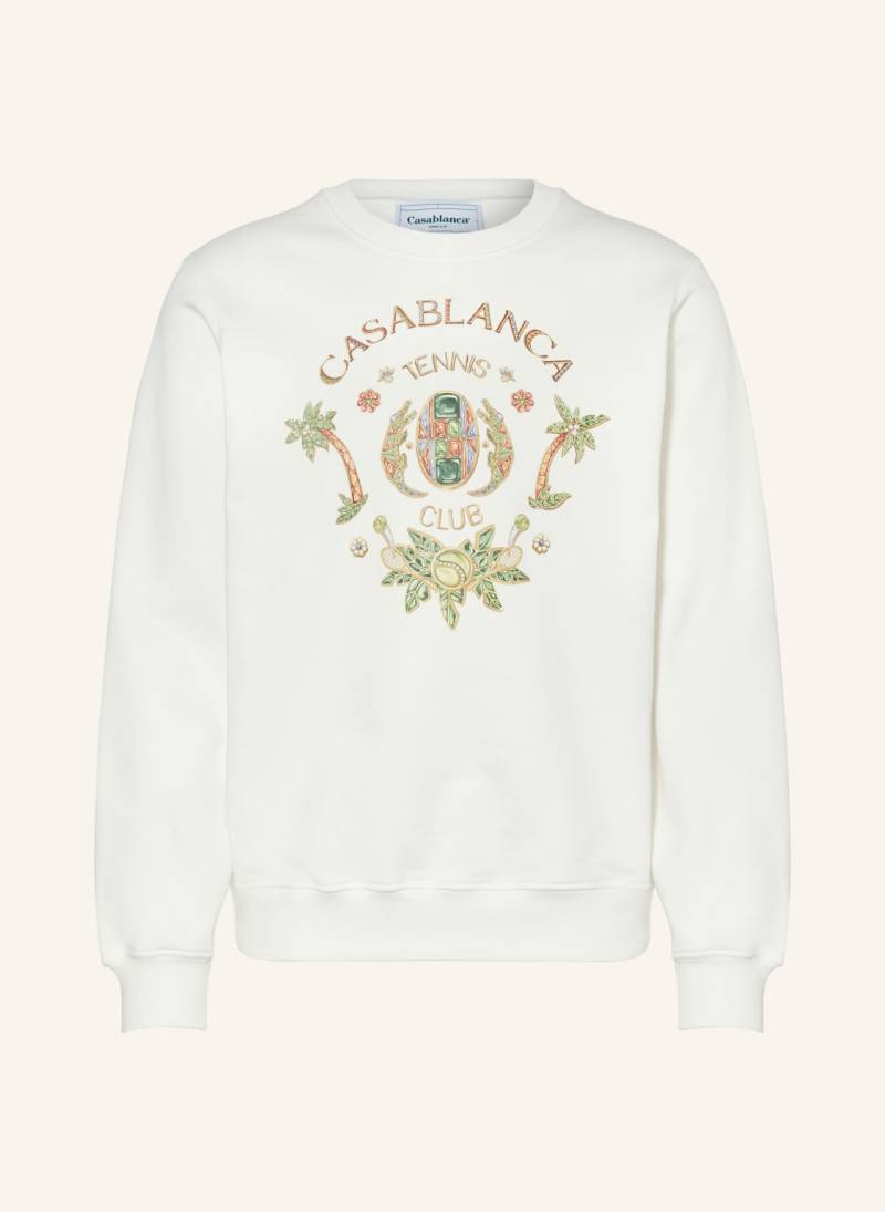 Casablanca Sweatshirt weiss von Casablanca
