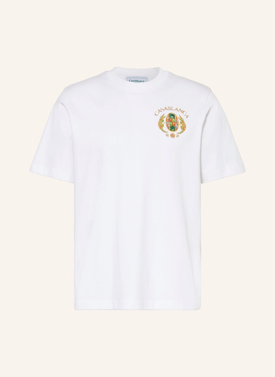 Casablanca T-Shirt Joyaux D'afrique weiss von Casablanca