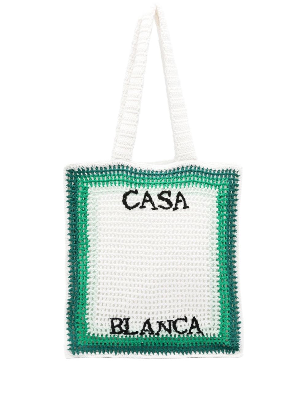 Casablanca Tennis crochet bag - Green von Casablanca