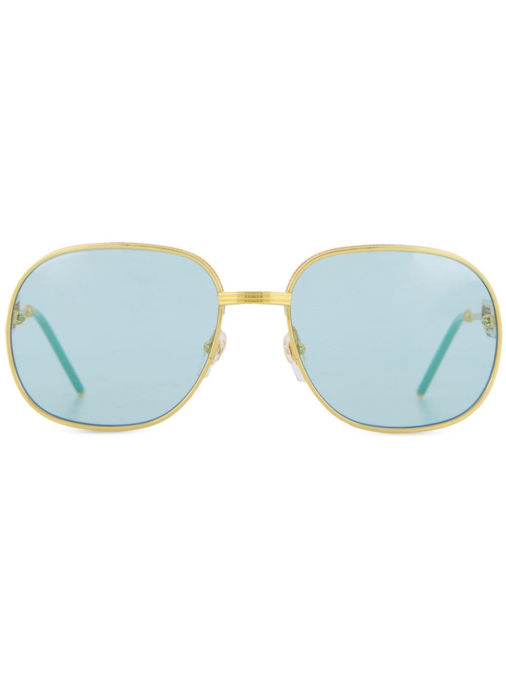 Casablanca square-frame sunglasses - Gold von Casablanca