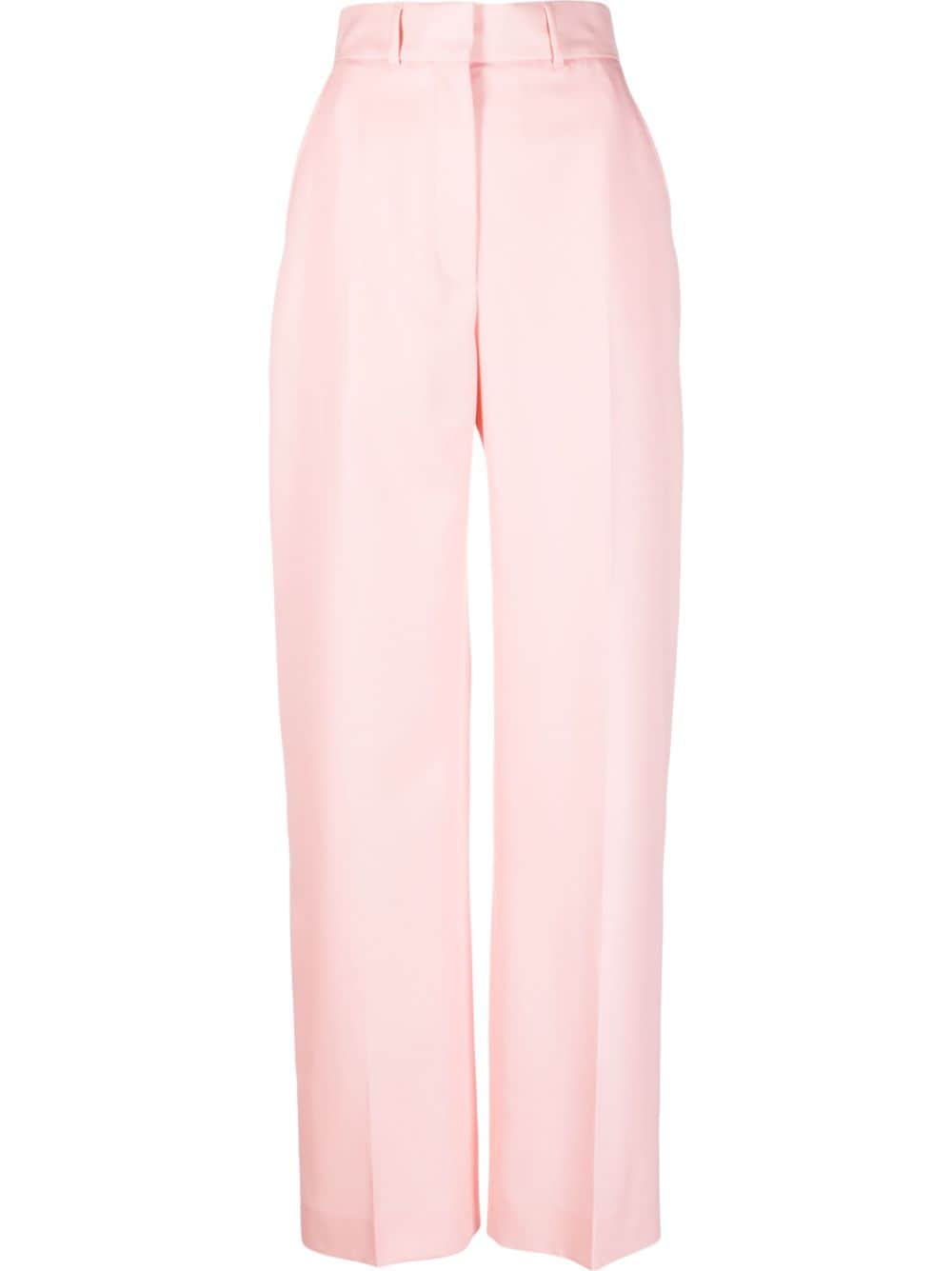 Casablanca tailored high-waisted trousers - Pink von Casablanca