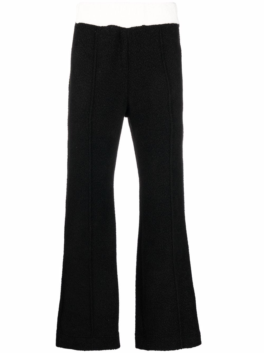 Casablanca two-tone knitted trousers - Black von Casablanca