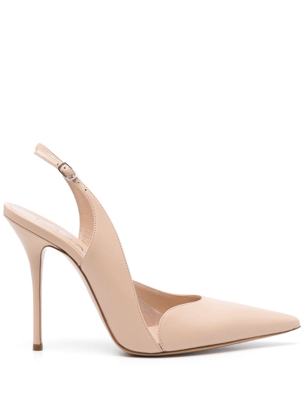 Casadei 120mm leather pumps - Neutrals von Casadei