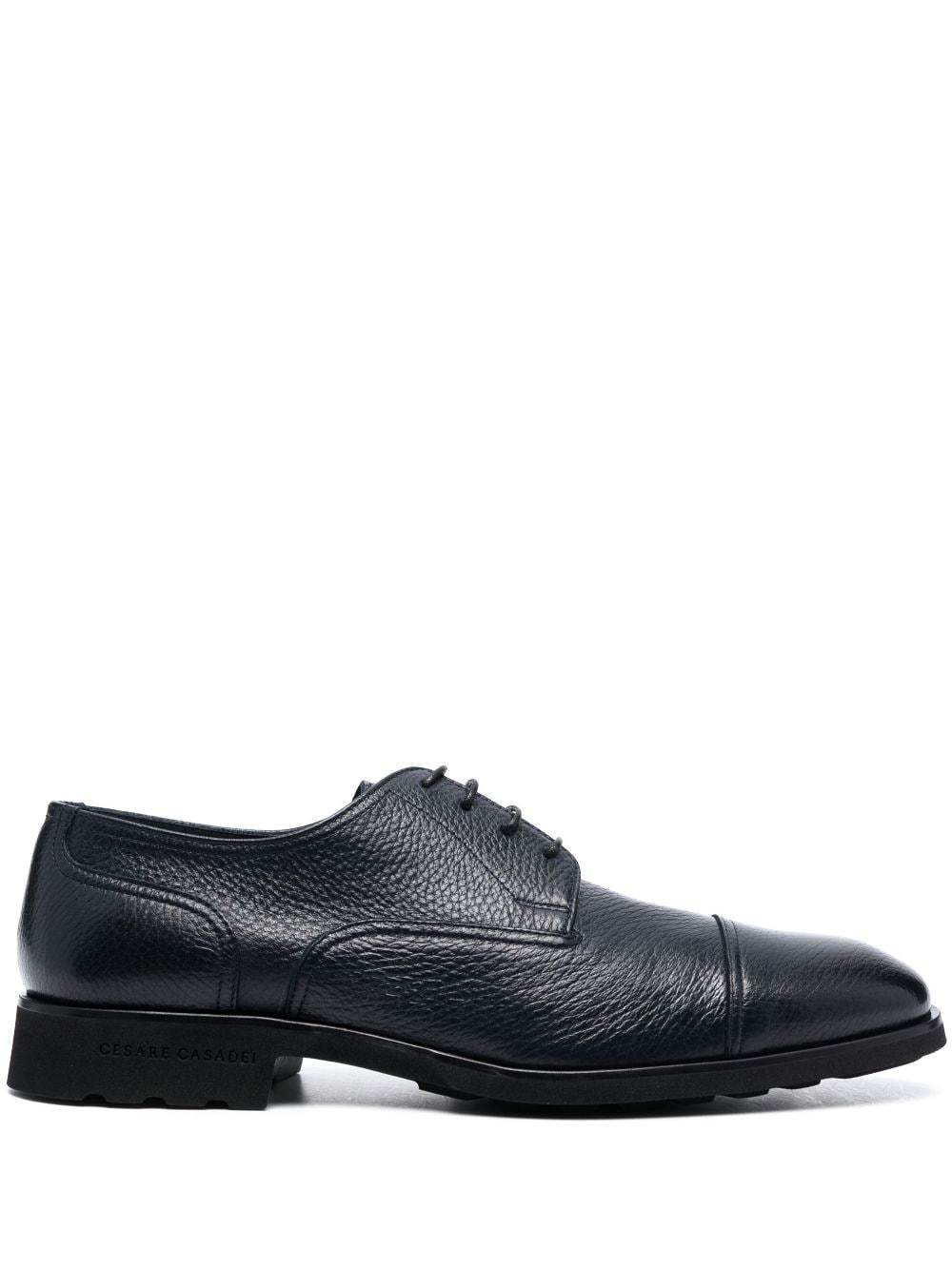 Casadei Anticato leather derby shoes - Blue von Casadei
