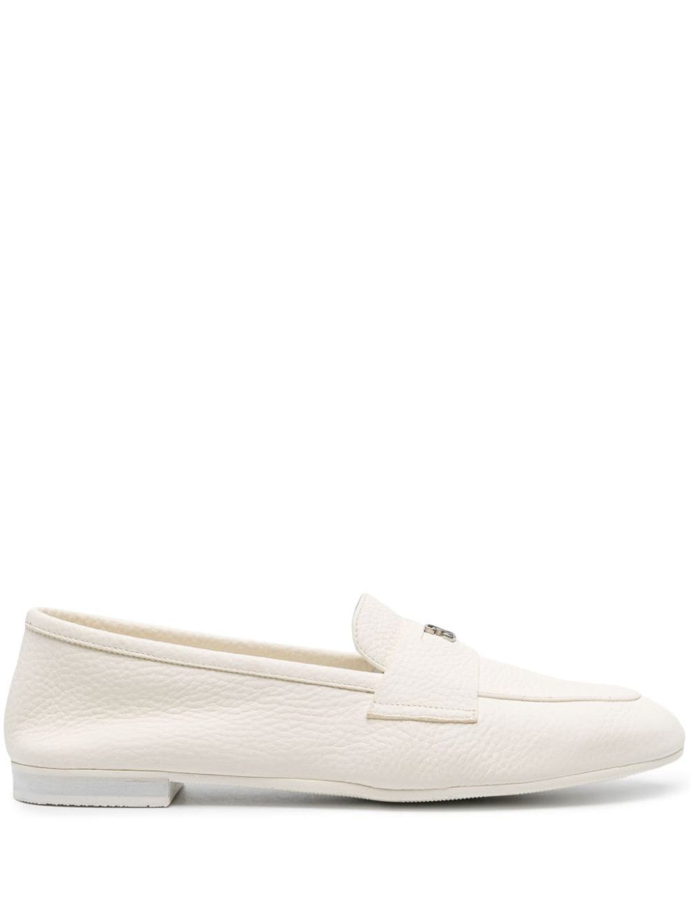 Casadei Antilope leather loafers - Neutrals von Casadei