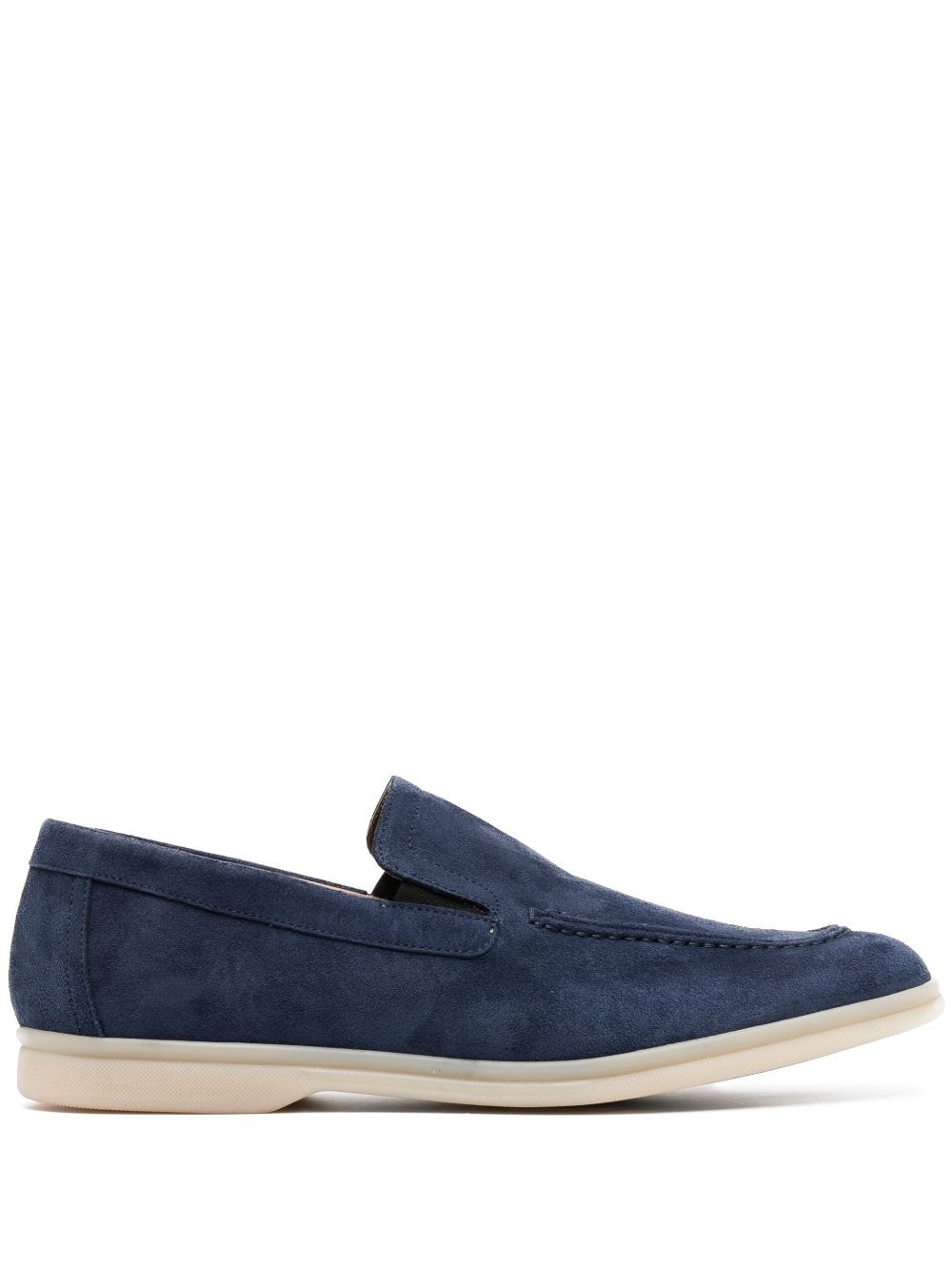 Casadei Antilope suede loafers - Blue von Casadei