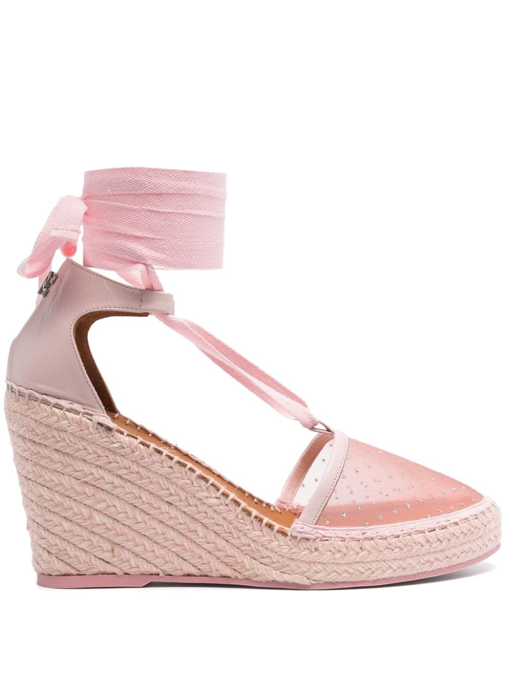 Casadei Baleari Sherazade 80mm espadrilles - Pink von Casadei