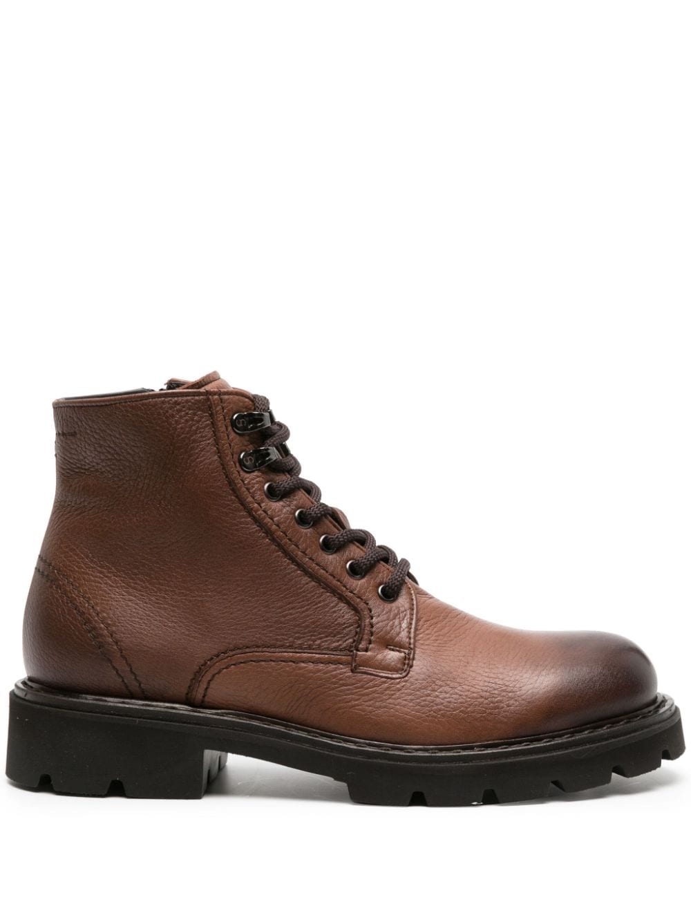 Casadei Beatles leather ankle boots - Brown von Casadei
