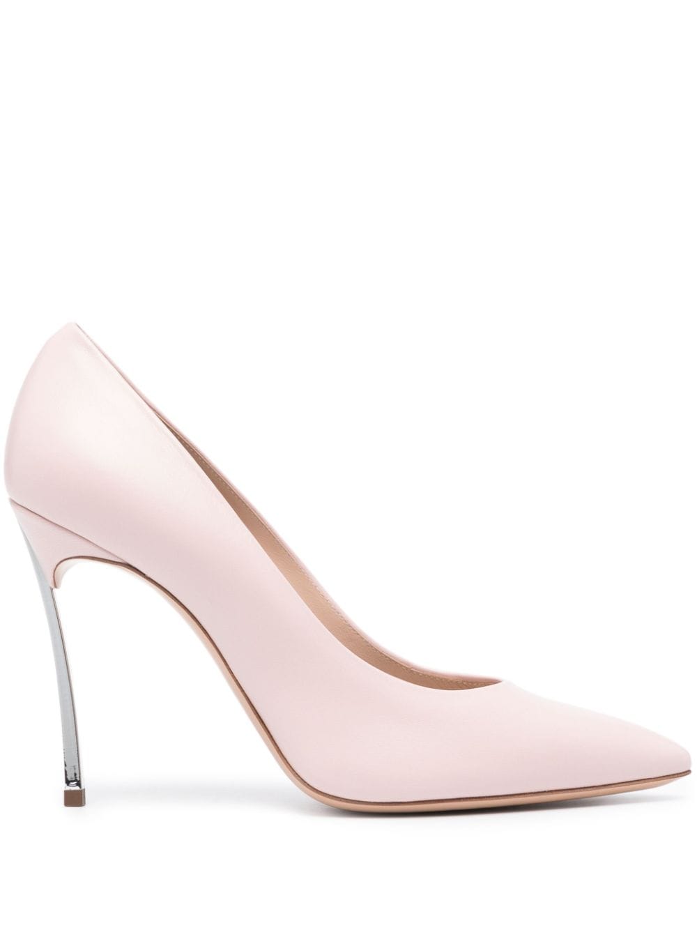 Casadei Blade 120mm leatherpumps - Pink von Casadei