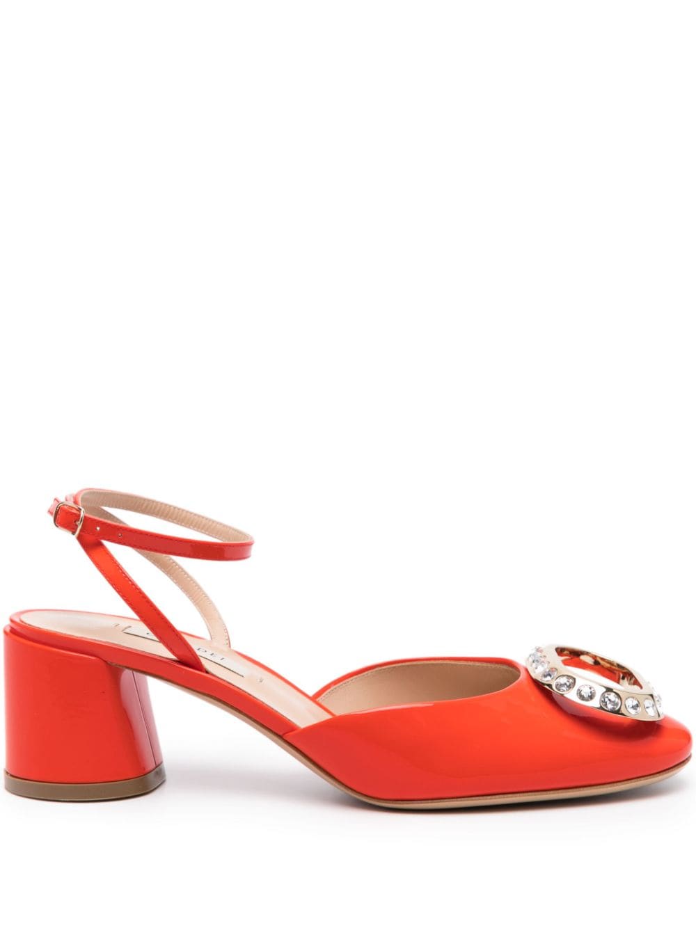 Casadei Emily Cleo 50mm pumps - Orange von Casadei