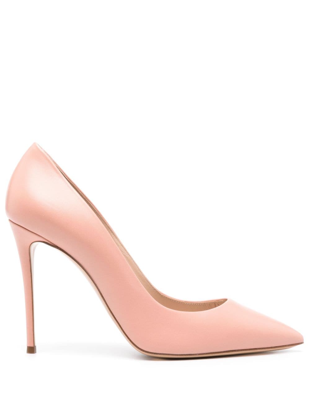 Casadei Julia 100 leather pumps - Pink von Casadei