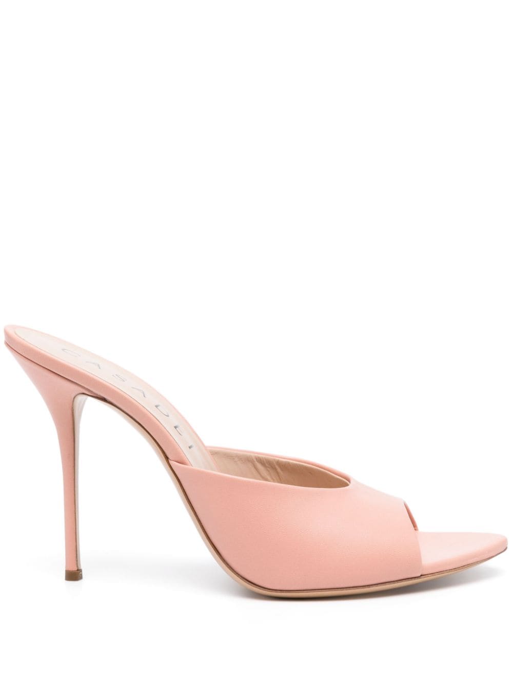 Casadei Scarlet 100mm mules - Pink von Casadei