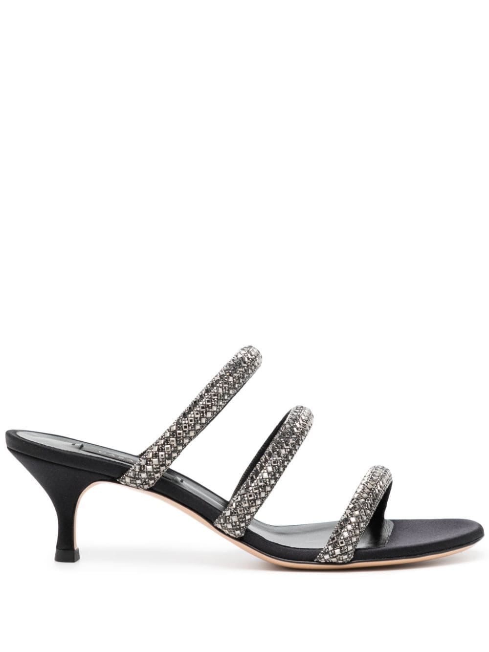 Casadei Stratosphere 60mm studded sandals - Black von Casadei