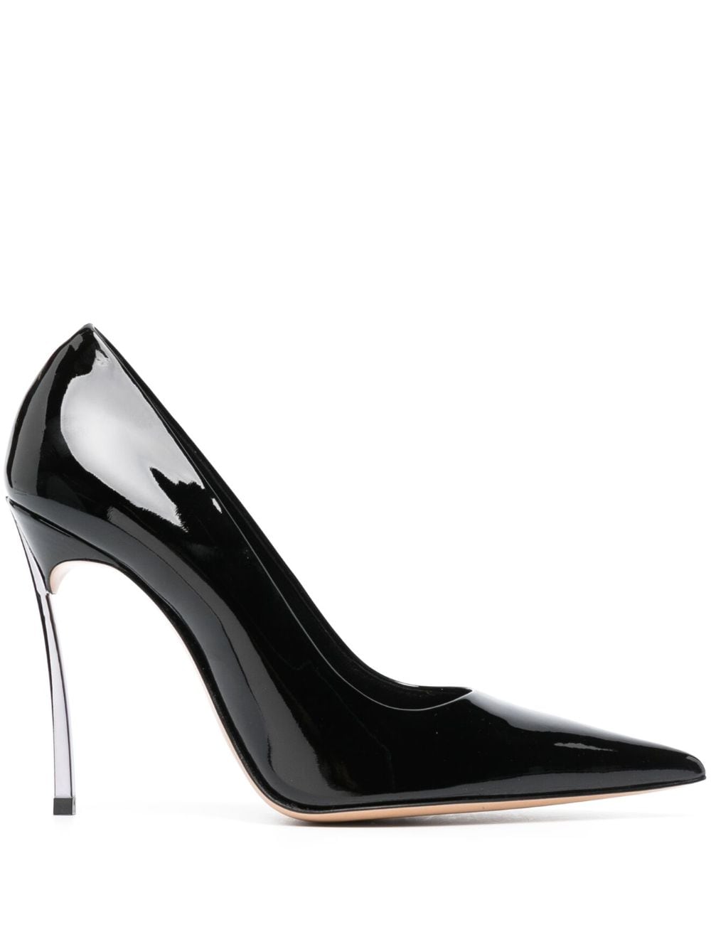 Casadei Superblade 100mm pointed-toe pumps - Black von Casadei