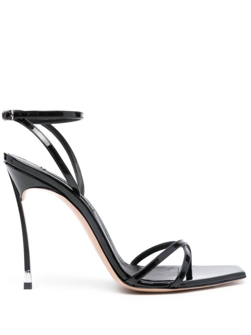 Casadei Superblade Jolly 100mm sandals - Black von Casadei