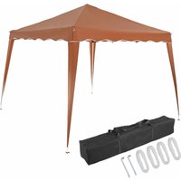 Faltpavillon Capri - Popup Hellbraun 3x3m von Casaria®