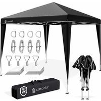 Faltpavillon Capri - Popup Schwarz 3x3m von Casaria®