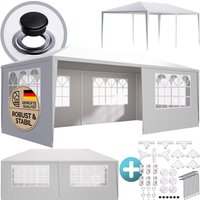 Festzelt Rimini Weiß 3x6m UV-Schutz 50+ von Casaria®