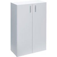 Mehrzweckschrank Vela Weiß 115,5x30x60cm von Casaria®