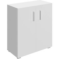 Mehrzweckschrank Vela Weiß 77x30x60cm von Casaria®