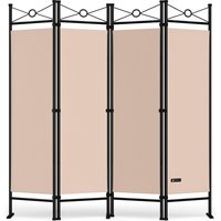 Paravent Lucca Rose 180x163cm von Casaria®