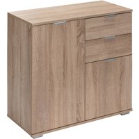 Sideboard Alba Eiche 71x74x35cm von Casaria®
