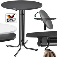 Stehtisch Grau 110x80cm klappbar von Casaria®