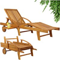 Sonnenliege Tami Sun® Akazienholz Sonnenliege Tami Sun® Akazienholz von Casaria®