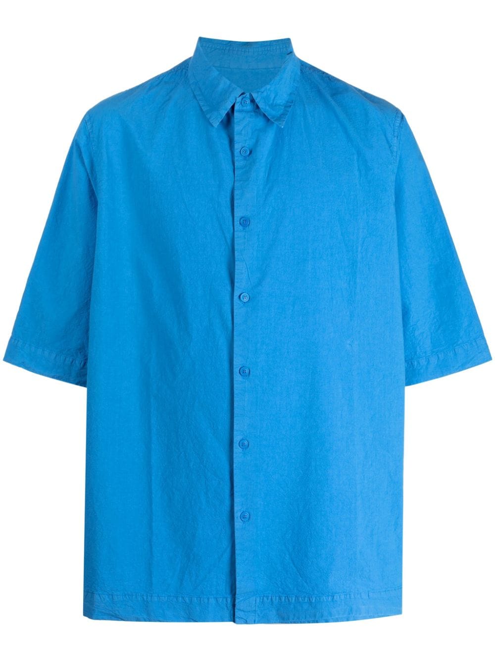 Casey Casey Double Dyed Steven cotton shirt - Blue von Casey Casey