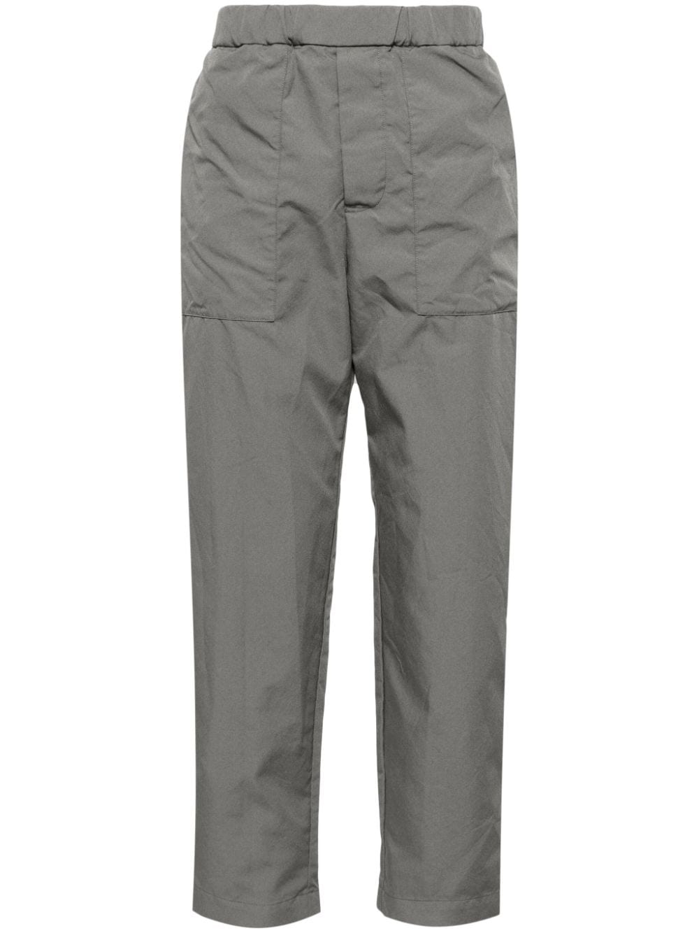 Casey Casey Jog Ah straight-leg cotton trousers - Grey von Casey Casey