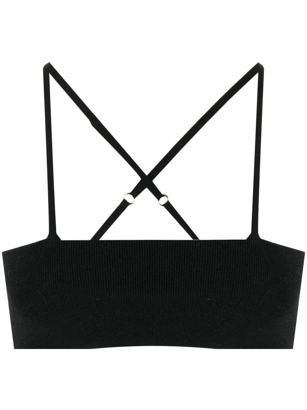 Cashmere In Love Babett cashmere bralette - Black von Cashmere In Love