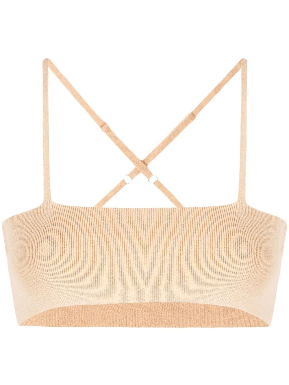 Cashmere In Love Babett cashmere bralette - Brown von Cashmere In Love