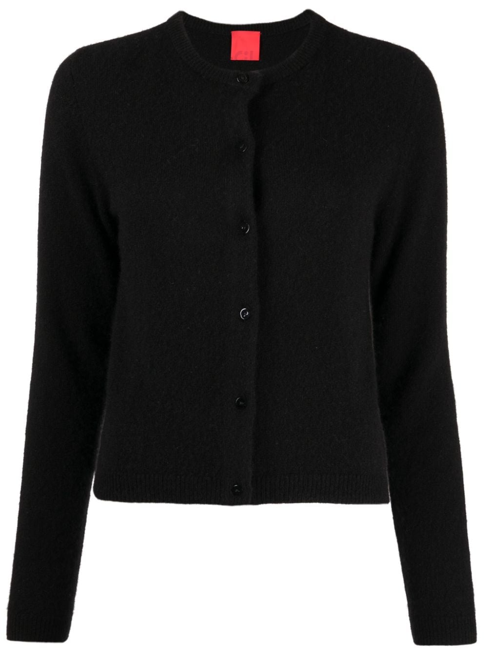 Cashmere In Love Faye fine-knit cardigan - Black von Cashmere In Love