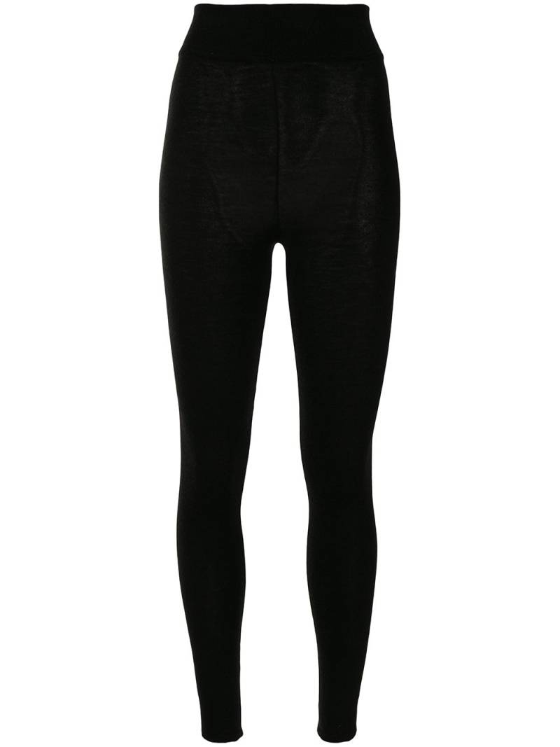 Cashmere In Love Tonya cashmere-knit leggings - Black von Cashmere In Love