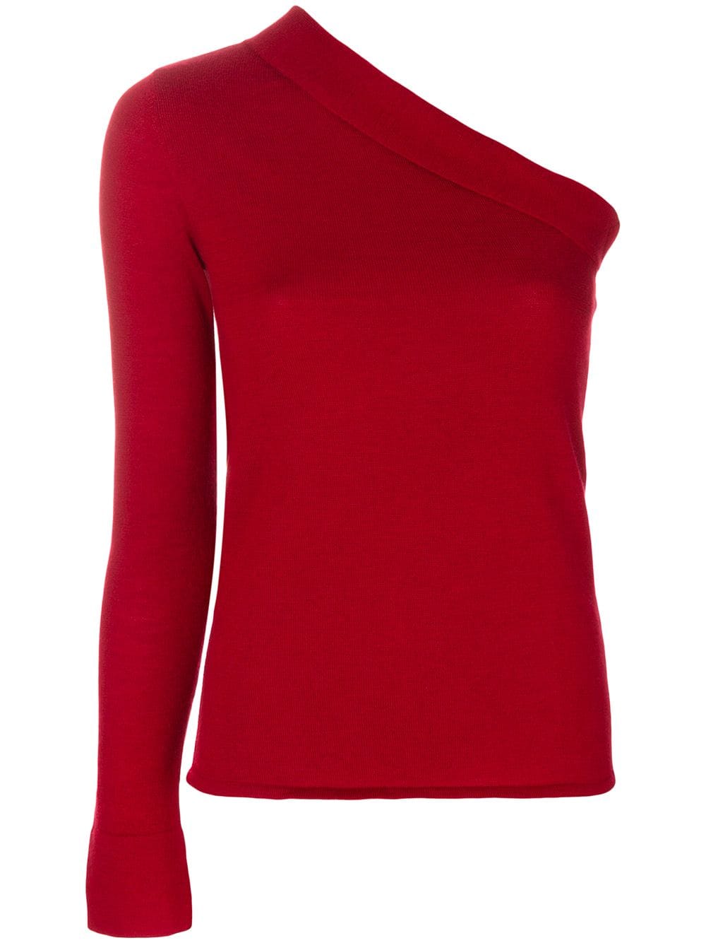 Cashmere In Love cashmere asymmetric top - Red von Cashmere In Love
