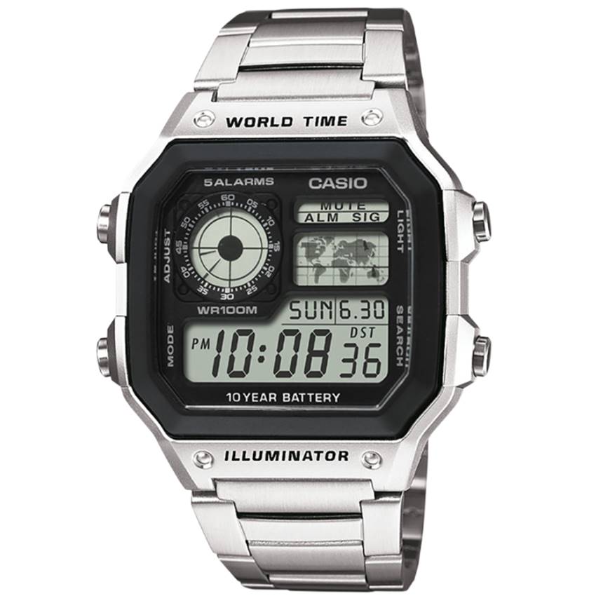 Casio AE-1200WHD-1AVEF Timeless Collection Herrenuhr Casio AE-1200WHD-1AVEF Timeless Collection Herrenuhr von Casio