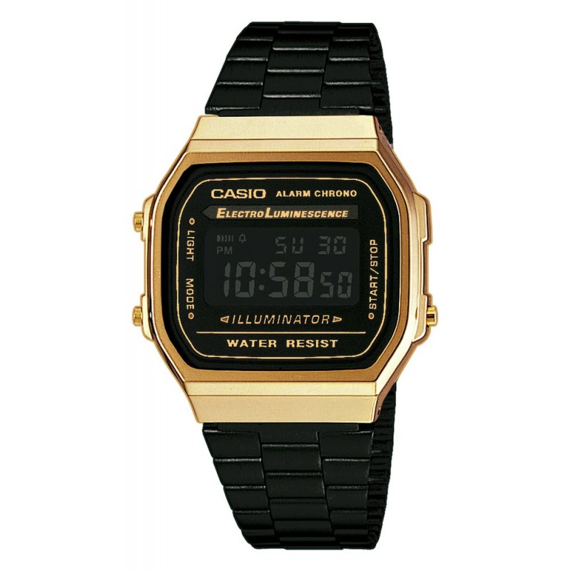 Casio Collection A168WEGB-1BEF Unisexuhr von Casio