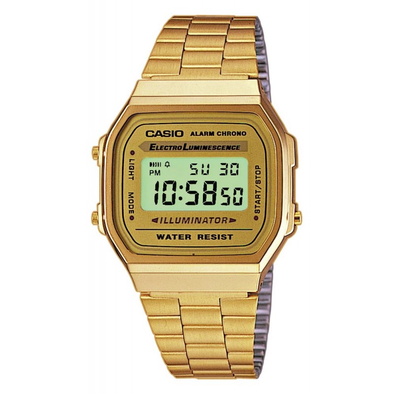 Casio Collection A168WG-9EF Unisexuhr von Casio