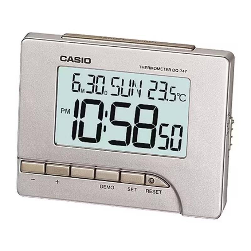 Casio Wake Up DQ-747-8EF Wecker mit Thermometer und Displaybeleuchtung von Casio