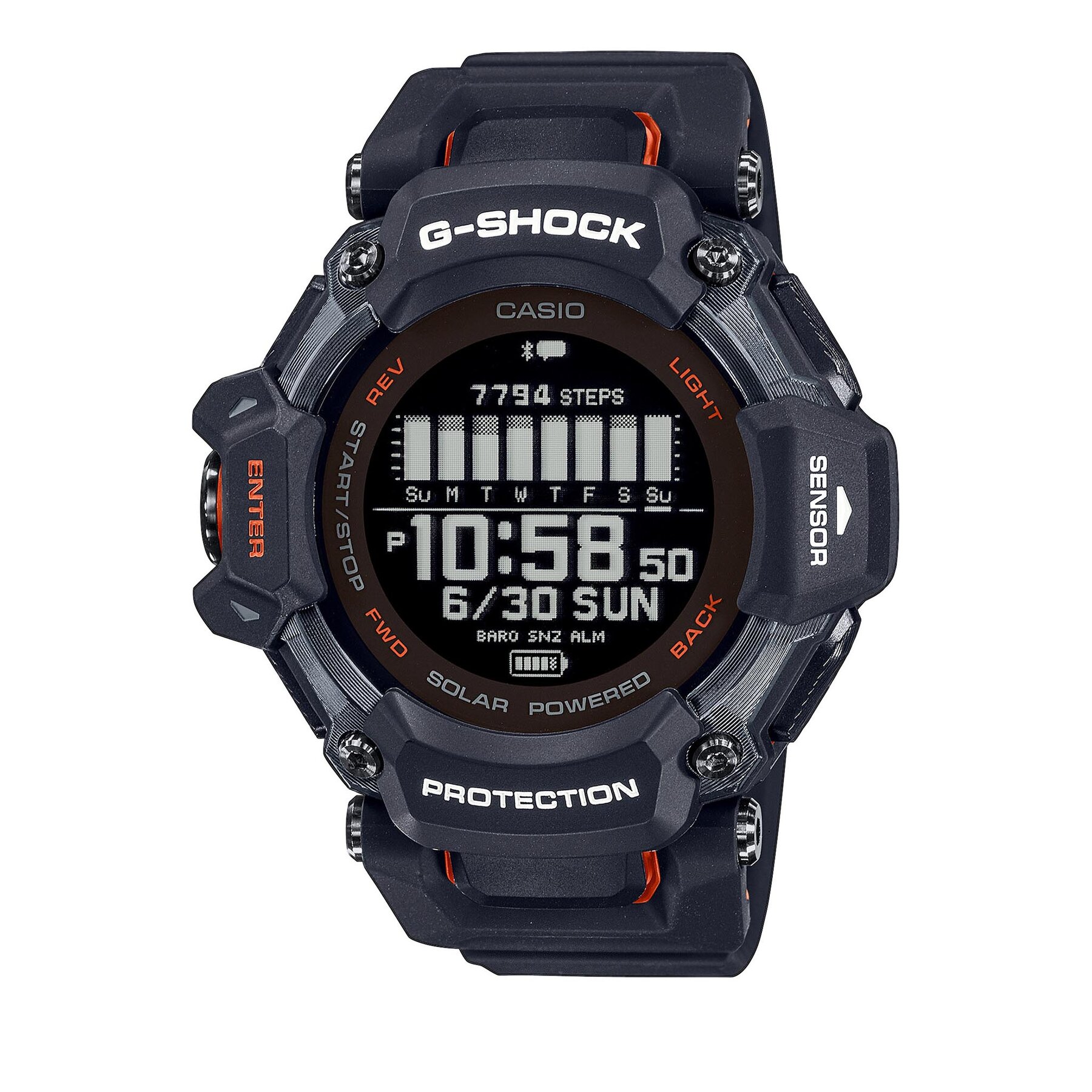 Smartwatch G-Shock GBD-H2000-1AER Black von G-SHOCK