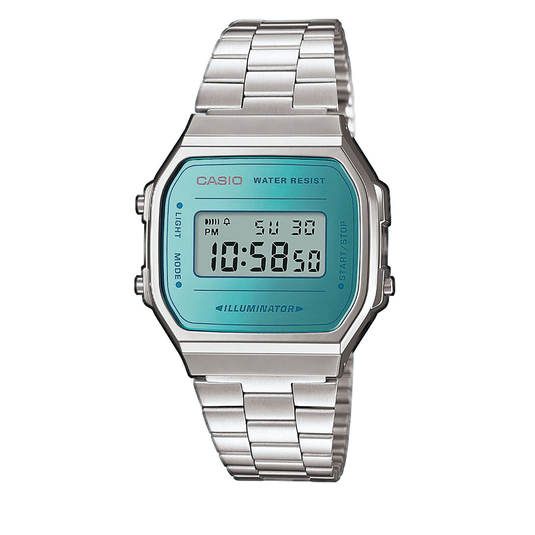 Uhr Casio A168WEM -2EF Silver von Casio