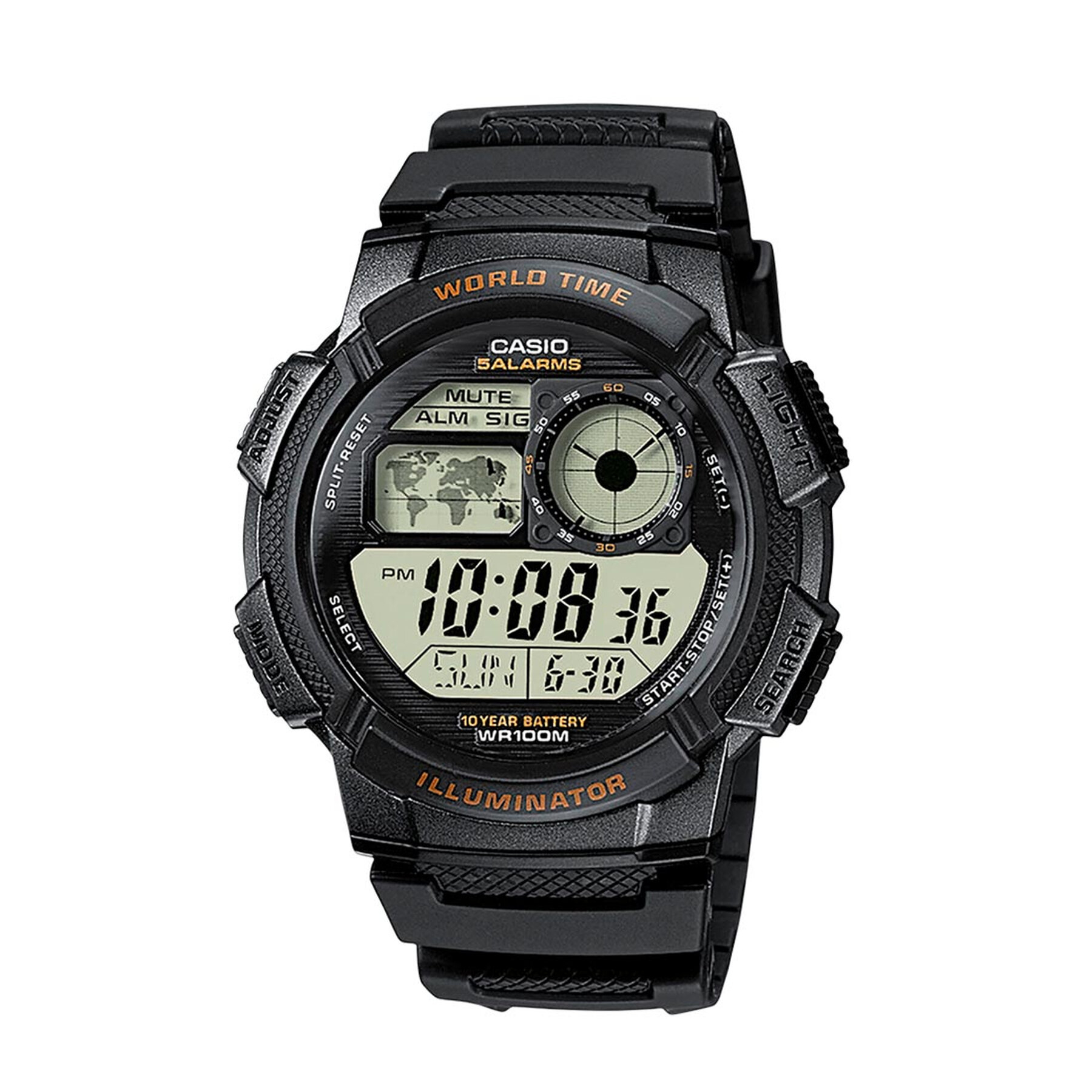 Uhr Casio AE-1000W-1AVEF Black von Casio
