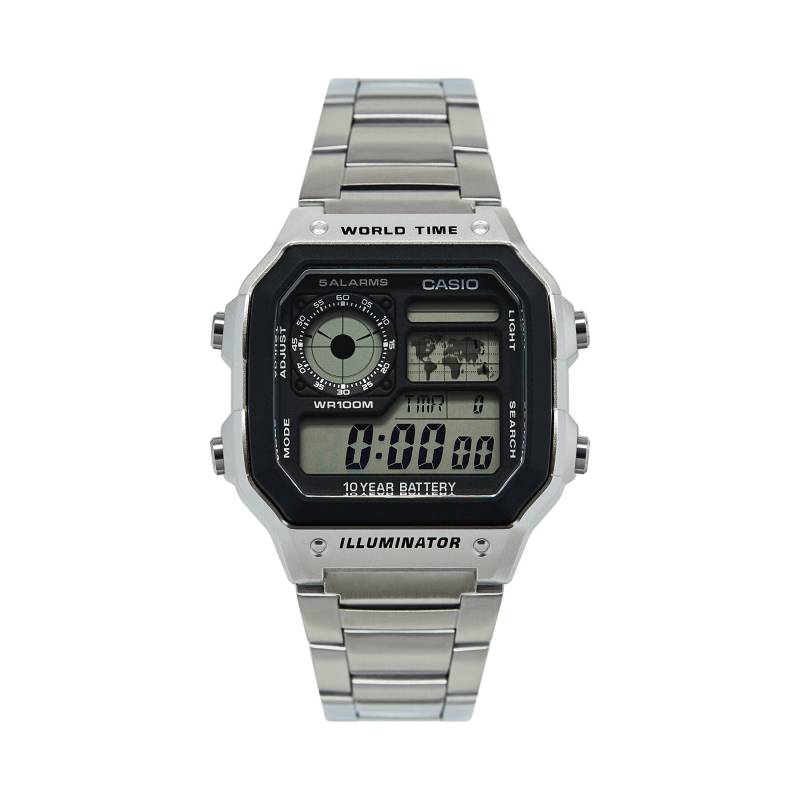 Uhr Casio AE-1200WHD-1AVEF Silberfarben von Casio