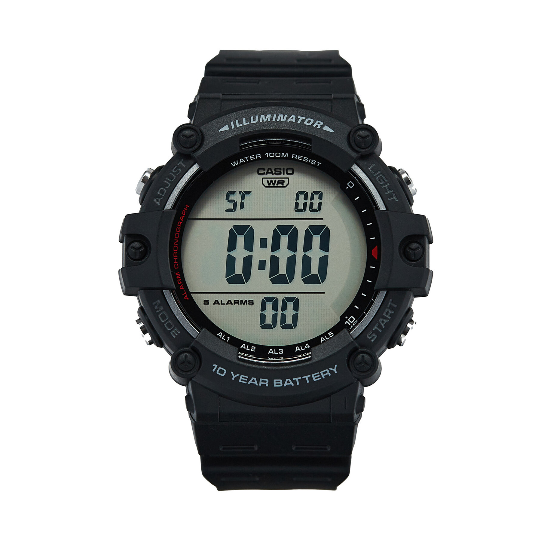 Uhr Casio Digital AE-1500WH-1AVEF Black/Black von Casio