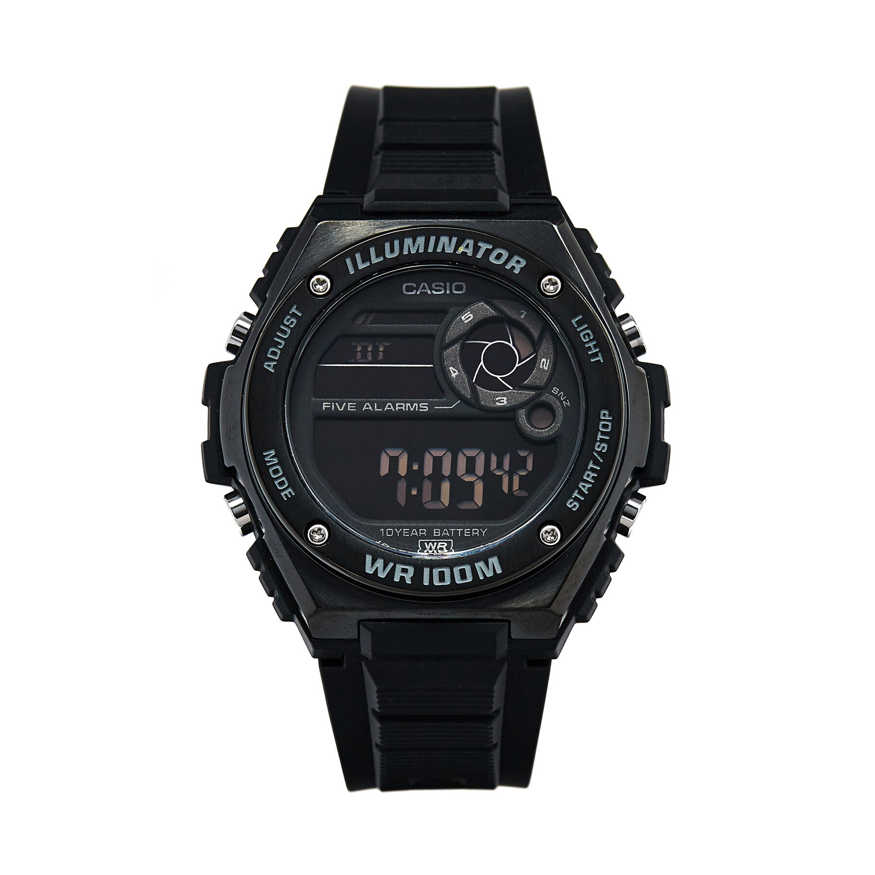 Uhr Casio Digital MWD-100HB-1BVEF Black von Casio