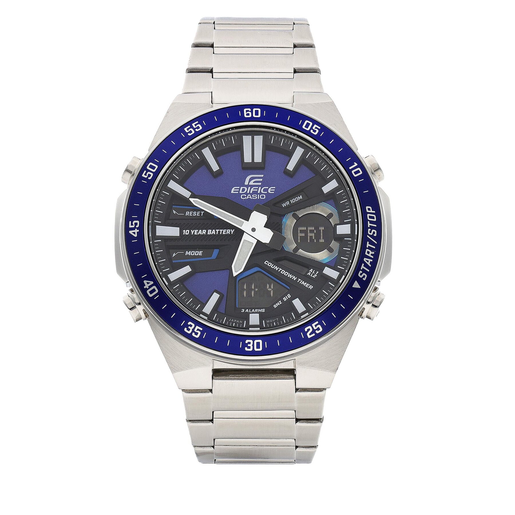 Uhr Casio Edifice EFV-C110D-2AVEF Silver/Blue von Casio